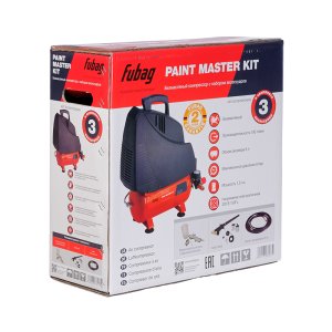 FUBAG Компрессорный набор Paint Master Kit безмасляный компрессор + 3 предмета в Твери фото