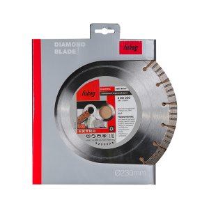 Алмазный отрезной диск FUBAG Камень Экстра (Stein Extra) D230 мм / 22,2 мм по камню