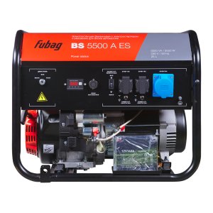 FUBAG Бензиновый генератор с электростартером и коннектором автоматики BS 5500 A ES в Твери фото