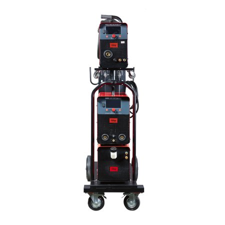 Полуавтомат сварочный FUBAG XMIG 500T DW PULSE + подающий механизм DRIVE XMIG DW PULSE  + горелка FB 550W 3 м + блок жидкостного охлаждения Cool XMIG + шланг-пакет 5 метров 95 мм2 14 pol с жидкостным охлаждением + Тележка  в Твери фото