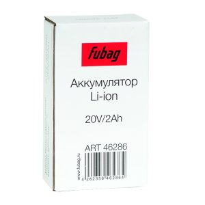 Аккумуляторная батарея FLI5S1P1202 Li-ion к бензиновым газонокосилкам FUBAG с электростартером и минирайдеру (20V/2Ah) в Твери фото