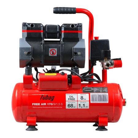 Компрессор безмасляный малошумный FUBAG Свободный Воздух (Free Air) 170/9/1.5 S в Твери фото