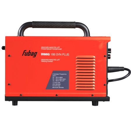 FUBAG Сварочный полуавтомат IRMIG 188 SYN PLUS c горелкой FB 150 3 м + Маска сварщика Хамелеон IR 4-13N M + Порошковая проволока самозащитная FB 71TGS 0.8 мм в ПОДАРОК! в Твери фото