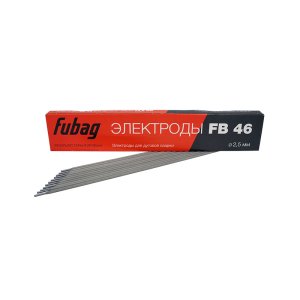 Электрод сварочный FUBAG с рутилово-целлюлозным покрытием FB 46 D2.5 мм (пачка 0.9 кг) в Твери фото