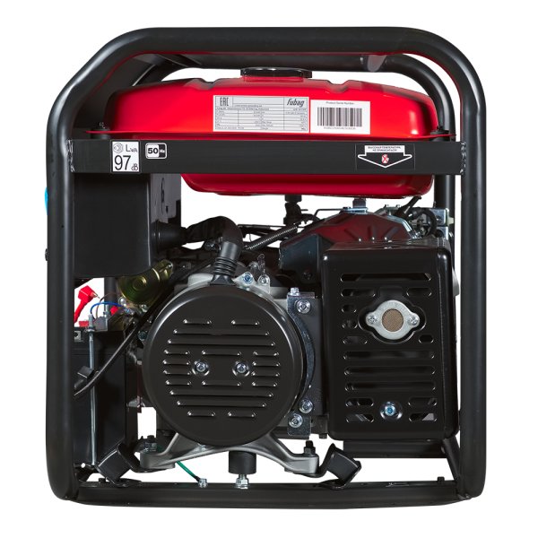 Трёхфазный бензиновый генератор FUBAG BS 8000 DA ES с электростартером и коннектором автоматики + Комплект колес и ручек + Моторное масло Fubag Extra в ПОДАРОК в Твери фото