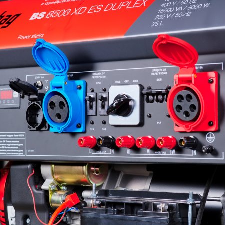 Бензиновый генератор FUBAG BS 8500 XD ES DUPLEX для одно и трехфазного режимов работы в Твери фото