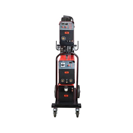 Полуавтомат сварочный FUBAG INMIG 500 T DW SYN PULSE + подающий механизм DRIVE INMIG DW SYN PULSE  + горелка FB 500 3 м + блок жидкостного охлаждения Cool 70 + тележка для аппаратов + шланг-пакет 5 метров 70 мм2 14 pol с жидкостным  охлаждением в Твери фото