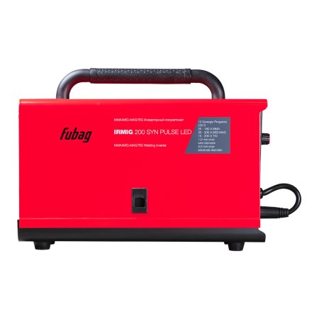 Полуавтомат сварочный FUBAG IRMIG 200 SYN PULSE LED (с горелкой 250А в комплекте) в Твери фото