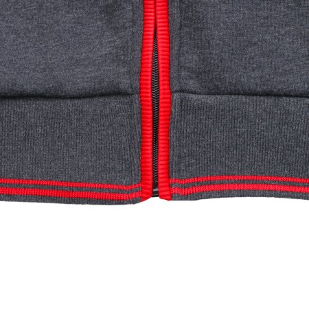 Серо-красная толстовка Fubag с капюшоном  размер L в Твери фото