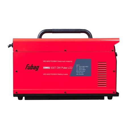 Полуавтомат сварочный FUBAG XMIG 500T DW PULSE + подающий механизм DRIVE XMIG DW PULSE  + горелка FB 550W 3 м + блок жидкостного охлаждения Cool XMIG + шланг-пакет 5 метров 95 мм2 14 pol с жидкостным охлаждением + Тележка  в Твери фото