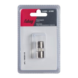 FUBAG Переходник 3/8 дюйма M на 3/8 дюйма М, блистер 1 шт в Твери фото
