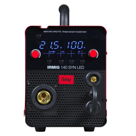Полуавтомат сварочный инверторный FUBAG IRMIG 140 SYN LED с горелкой 150 А в комплекте в Твери фото
