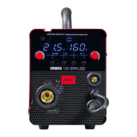 Полуавтомат сварочный FUBAG IRMIG 160 SYN LED (с горелкой 150А в комплекте) в Твери фото