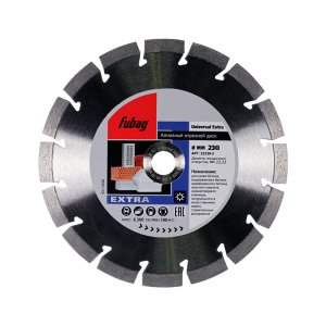 Алмазный отрезной диск FUBAG Universal Extra_ диам. 230/22.2 в Твери фото
