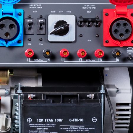 Бензиновый генератор FUBAG BS 8500 XD ES DUPLEX для одно и трехфазного режимов работы в Твери фото