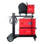 Полуавтомат сварочный FUBAG XMIG 500T DW PULSE + подающий механизм DRIVE XMIG DW PULSE  + горелка FB 550W 3 м + блок жидкостного охлаждения Cool XMIG + шланг-пакет 5 метров 95 мм2 14 pol с жидкостным охлаждением + Тележка  в Твери фото