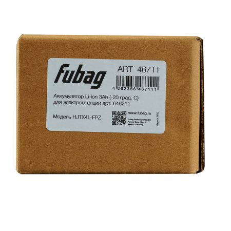 Аккумулятор FUBAG li-ion 3Ah для инверторного генератора TI 11000 A ES (арт. 646211) купить в Твери