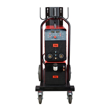 Аппарат сварочный инверторный аргонодуговой FUBAG INTIG 400 T W AC/DC PULSE + горелка FB TIG 18 5P 4m + модуль охлаждения + тележка в Твери фото